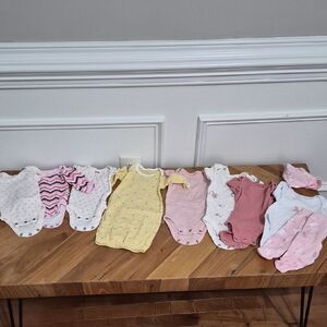 Carter's Baby Cloths. Preemie And Newborn Bundle